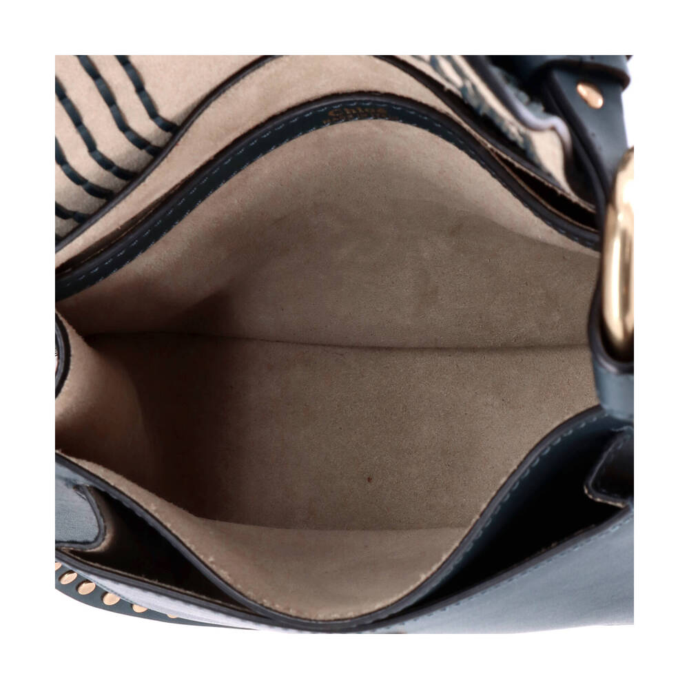 Chloe Hudson Handbag Whipstitch Leather #293957C10B - Picture 5 of 6